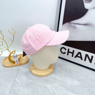 Ralph Lauren Hat Pale Pink Blue Pony Low-Profile Baseball Cap