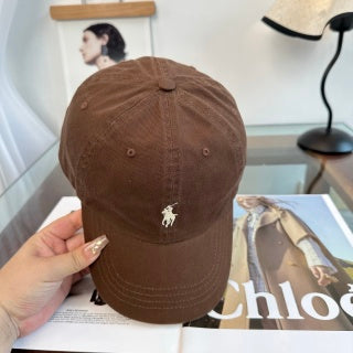 Ralph Lauren Hat Cocoa Brown Classic Pony Baseball Cap
