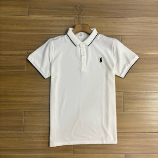 Ralph Lauren Contrast Trim Mesh Polo Shirt